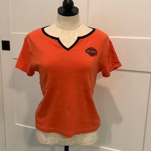 Y2K Harley-Davidson Tee size Large. Ft. Lauderdale is the logo on the back.
